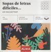 Sopa de letras difíciles de encontrar (cuadrados de diversión)